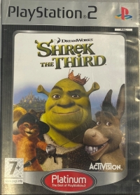 DreamWorks Shrek the Third - Platinum Box Art