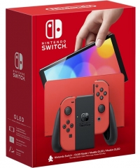 Nintendo Switch OLED - Mario Red Edition [NA] Box Art