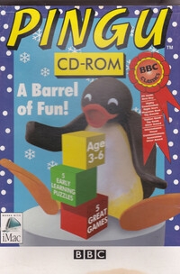 Pingu: A Barrel of Fun! Box Art