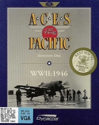 Aces of the Pacific Expansion Disk: WWII: 1946 Box Art