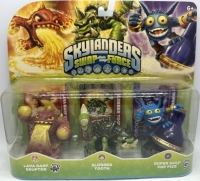 Skylanders Swap Force - Lava Barf Eruptor / Slobber Tooth / Super Gulp Pop Fizz Box Art