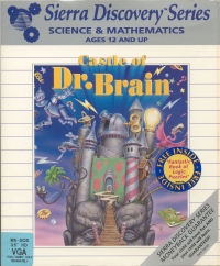 Castle of Dr. Brain - Sierra Discovery Series Box Art