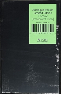 Analogue Pocket (Transparent Clear) Box Art