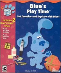 Blue's Clues: Blue's Play Time Box Art