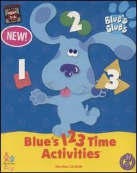 Blue's Clues: Blue's 123 Time Activities Box Art