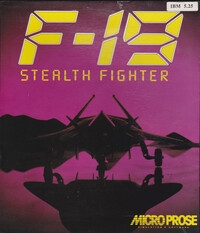 F-19 Stealth Fighter Box Art