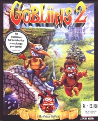 Gobliins 2: The Prince Buffoon Box Art