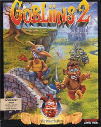 Gobliins 2: The Prince Buffoon Box Art