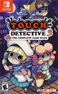 Touch Detective 3 + The Complete Case Files Box Art