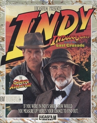 Indiana Jones and the Last Crusade: The Graphic Adventure Box Art