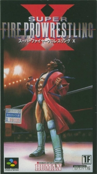 Super Fire Pro Wrestling X Box Art