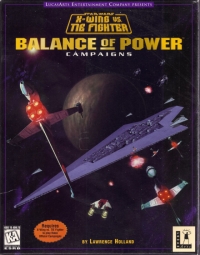 Star Wars: X-Wing vs. TIE Fighter: Balance of Power Box Art