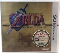 Legend of Zelda, The: Ocarina of Time 3D Pre-sale Box Box Art