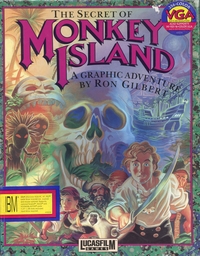 Secret of Monkey Island, The (disk) Box Art