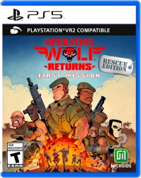 Operation Wolf Returns: First Mission - Rescue Edition Box Art