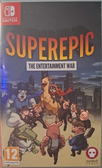 Superepic: The Entertainment War Box Art