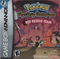 Pokémon Mystery Dungeon: Red Rescue Team (Plays on DS) Box Art