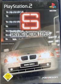 Driving Emotion Type-S [DE] Box Art