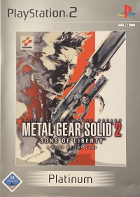 Metal Gear Solid 2: Sons of Liberty - Platinum [DE] Box Art