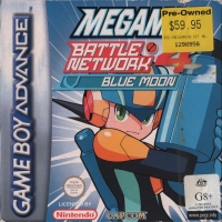 Mega Man Battle Network 4: Blue Moon Box Art