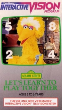 Sesame Street: Let's Learn to Play Together Box Art