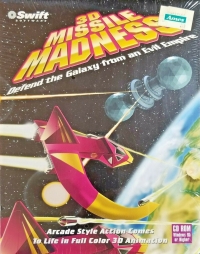 3D Missile Madness Box Art