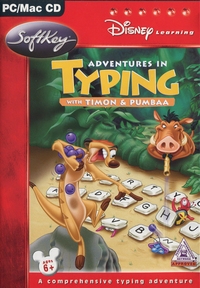 Adventures in Typing with Timon & Pumbaa Box Art