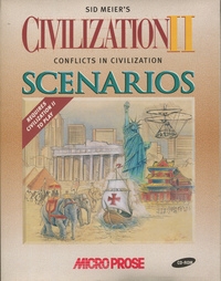 Sid Meier's Civilization II: Conflicts in Civilization Scenarios Box Art