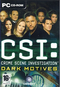 CSI: Crime Scene Investigation: Dark Motives Box Art