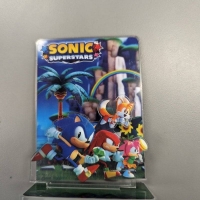 Sonic Superstars acrylic standee Box Art