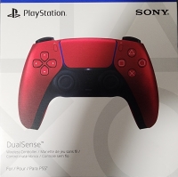 Sony DualSense Wireless Controller CFI-ZCT1W (Volcanic Red) [US] Box Art