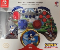 PDP Realmz Wireless Controller - Sonic the Hedgehog (Sonic Green Hill Zone) Box Art