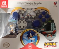 PDP Realmz Wireless Controller - Sonic the Hedgehog (Tails Seaside Hill Zone) Box Art