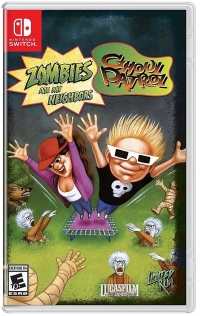Zombies Ate My Neighbors and Ghoul Patrol (Ghoul Patrol text) Box Art
