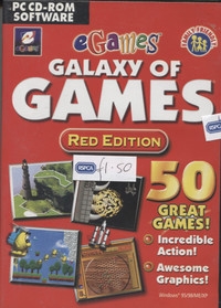 Galaxy of Games: Red Edition Box Art