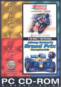 Castrol Honda Superbike 2000 / Johnny Herbert's Grand Prix Championship - Pocket Price Box Art