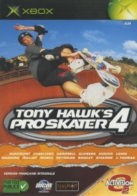 Tony Hawk's Pro Skater 4 [FR] Box Art