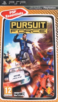 Pursuit Force - PSP Essentials [BE][CH][NL] Box Art