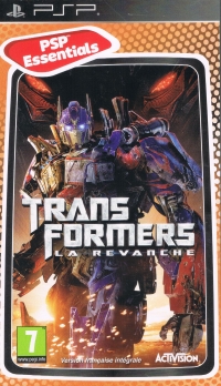 Transformers: La Revanche - PSP Essentials Box Art