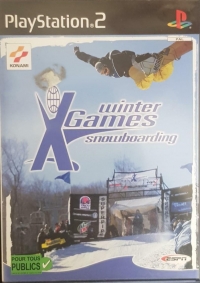 ESPN Winter X-Games Snowboarding [FR] Box Art