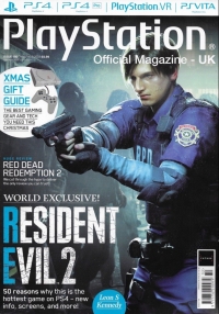 PlayStation Official Magazine-UK Issue 156 (Leon S Kennedy) Box Art
