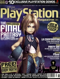 Official Australian PlayStation Magazine 36 Box Art