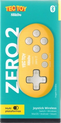 8BitDo Zero 2 Wireless Joystick (Tec Toy) Box Art