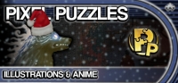 Pixel Puzzles Illustrations & Anime Box Art