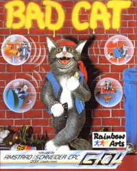 Bad Cat (disk) Box Art
