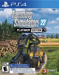 Farming Simulator 22: Platinum Edition Box Art