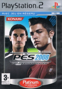 Pro Evolution Soccer 2008 - Platinum [FR] Box Art