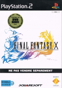 Final Fantasy X (Ne Pas Vendre Separement) Box Art