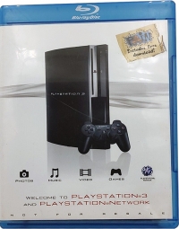 Welcome to PlayStation 3 and PlayStation Network (BD / BCUS-98182-STD / Pain) Box Art