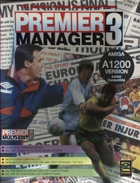 Premier Manager 3 (A1200 Version) Box Art